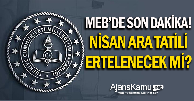 MEB' den ara tatil takvimiyle ilgili açıklama Ara tatil olacak mı? Ara tatil kalkacak mı?
