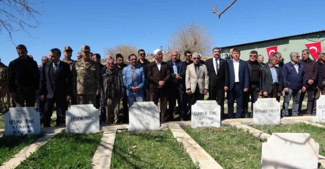 36 yıl önce terör örgütünün şehit ettiği 8 sivil törenle anıldı