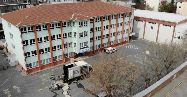 Tahliye edilen Yakuplu İlkokulu'nda zemin etüdü çalışması başladı
