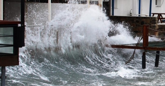 Güney Ege Denizi'nde fırtına uyarısı