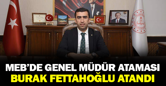 MEB'de Genel Müdür Ataması