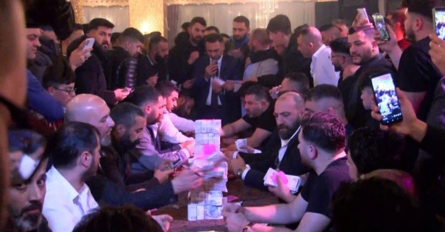 Sultanbeyli'de aşiretin sünnet düğününde milyonlar havada uçuştu