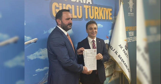 İlçe Milli Eğitim Müdürü istifa etti Milletvekili Aday adayı oldu