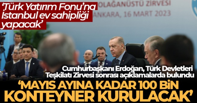 Mayıs Ayına Kadar 100 Bin Konteyner Kurulacak