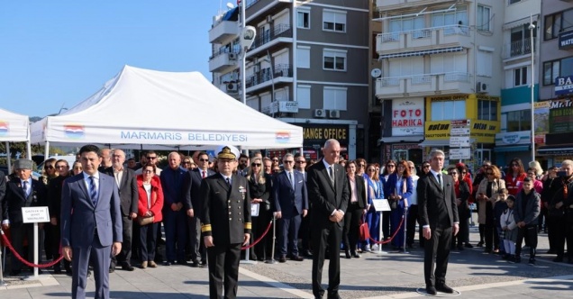 Marmaris’te Çanakkale Zaferi törenlerle kutlandı