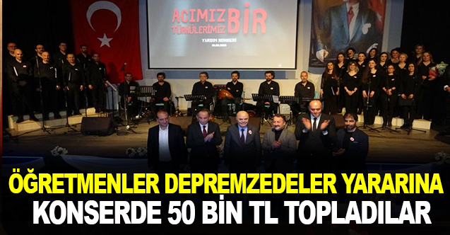 Depremin acı yüzünü gören öğretmenler illere özgü türküleri söyledi
