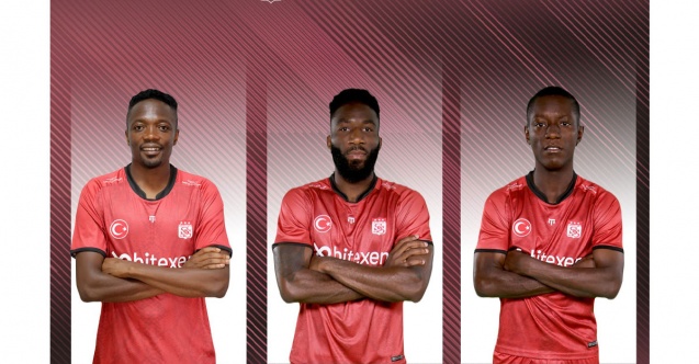 Sivasspor'da 3 futbolcuya milli davet