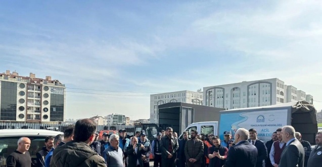 Binlerce Ramazan kolisi, konvoylarla yola çıktı