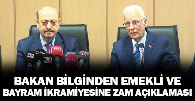 En düşük emekli maaşı ve bayram ikramiyelerine zam