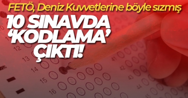 10 Sınavda Kodlama Yapıldığı Ortaya Çıktı