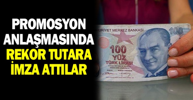 Rekor Promosyon Anlaşmasına İmza Attılar