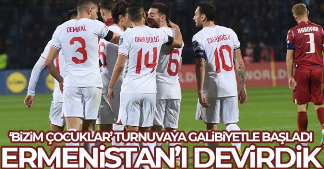2024 Avrupa Şampiyonası Elemeleri: Ermenistan: 1 - Türkiye: 2