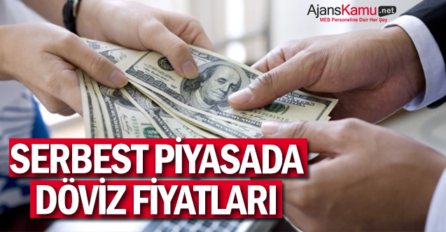 Serbest piyasada döviz fiyatları