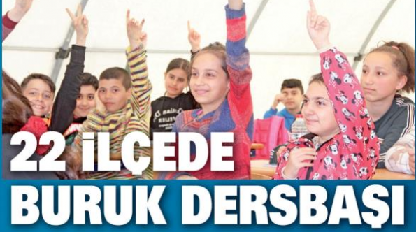 22 İlçede Buruk Ders Başı