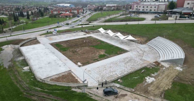 Bahçeşehir etkinlik alanı tamamlandı