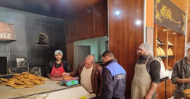 Özalp ilçesinde fırın denetimi