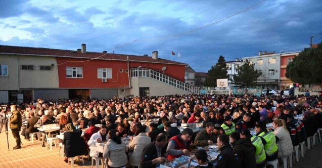 Tekirdağ’da toplu iftarlar devam ediyor