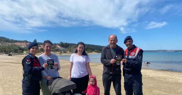 Jandarma Akbük’te orman yangınlara karşı bilgilendirdi