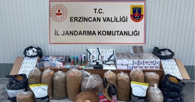 Erzincan’da jandarma ekipleri kaçakçılık olaylarına geçit vermiyor
