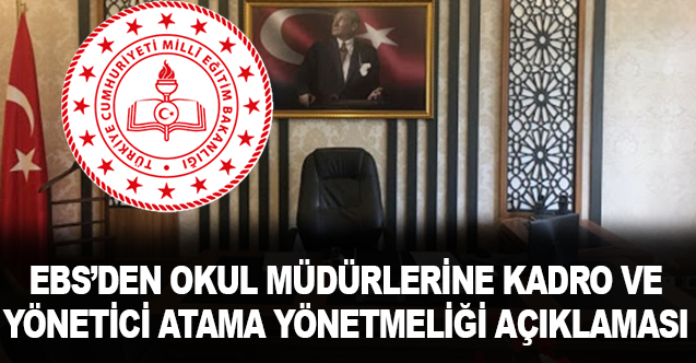 Eğitim-Bir-Sen'den  okul müdürlerine kadro ve yönetici atama yönetmeliği açıklaması