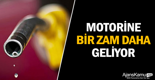 Motorine Büyük Zam Geliyor!