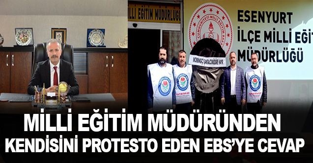 Milli Eğitim Müdüründen Kendisini Protesto Eden Eğitim Bir Sen'e Cevap