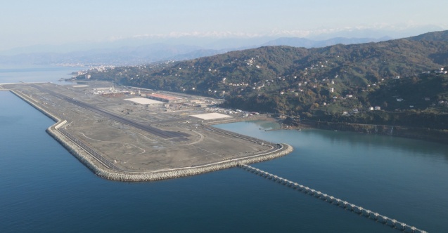 Rize-Artvin Havalimanı’nı 710 bin 558 kişi kullandı