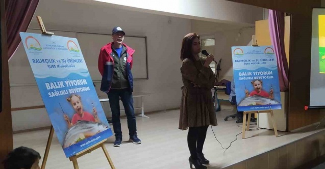 Aydın’da öğrencilere su ürünleri eğitimi verildi