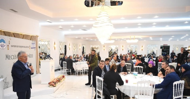 Başkan Büyükkılıç, Meclis Üyeleri ve Aileleriyle İftarda Buluştu