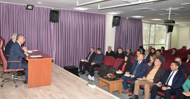 Döner sermayesi bulunan okulların değerlendirilmesi yapıldı