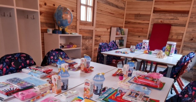 Bartın’da inşa edilen ahşap sınıflar deprem bölgesine gönderildi