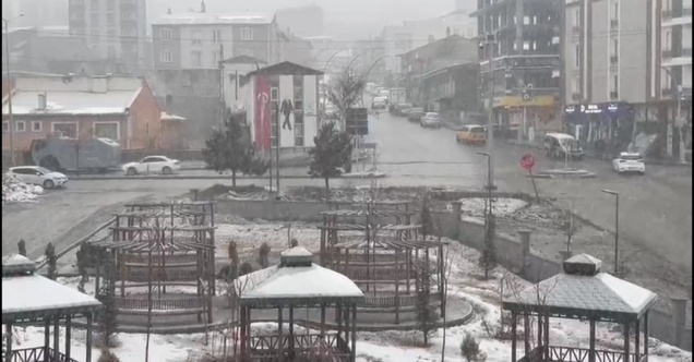 Başkale’de kar kalınlığı 20 santimetreye ulaştı