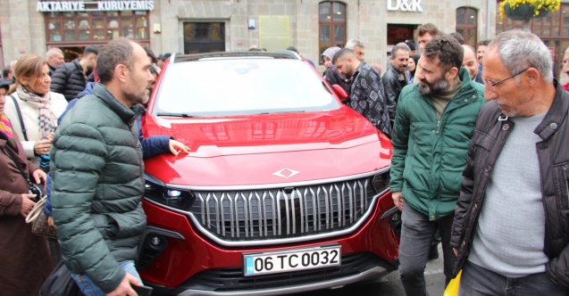 Trabzon'da TOGG'a yoğun ilgi