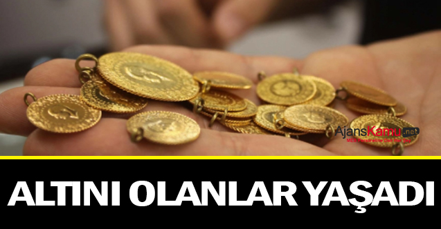 Altın'a yatırım yapanlar yaşadı