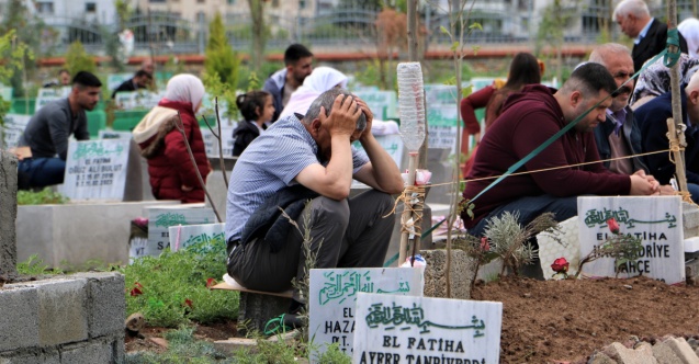 Enkaz altında kalarak hayatını kaybeden vatandaşlar gözyaşlarıyla anıldı