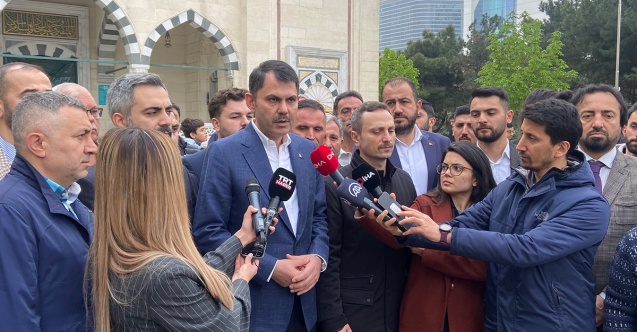 Bakan Kurum: 'Çok önemli müjdeler paylaşılacak'