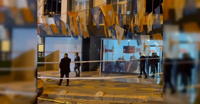 AK Parti Bahçelievler seçim bürosuna silahlı saldırı