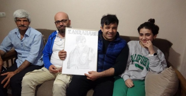 Depremin ikinci günü enkazdan kurtarılan baba kızdan vefa