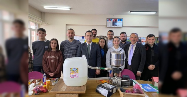 Lise öğrencilerinin minyatür elektrik türbini, TEKNOFEST finallerine katılacak