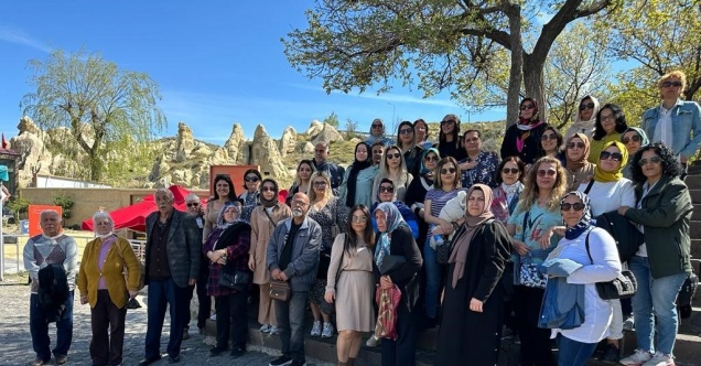 Diyarbakırlı 65 yaş ve üstü kursiyerlere Kapadokya gezisi