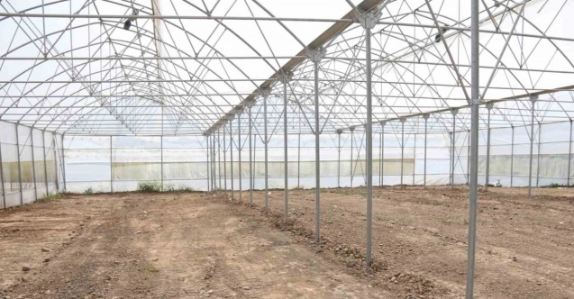 Meslek lisesi öğrencilerine sera ve atölye desteği