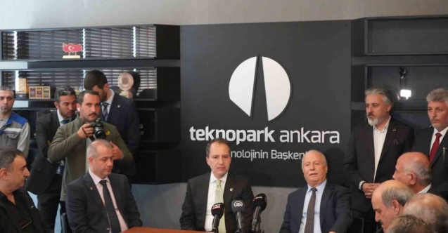 Yeniden Refah Partisi Genel Başkanı Fatih Erbakan Ostim Teknokent’i ziyaret etti