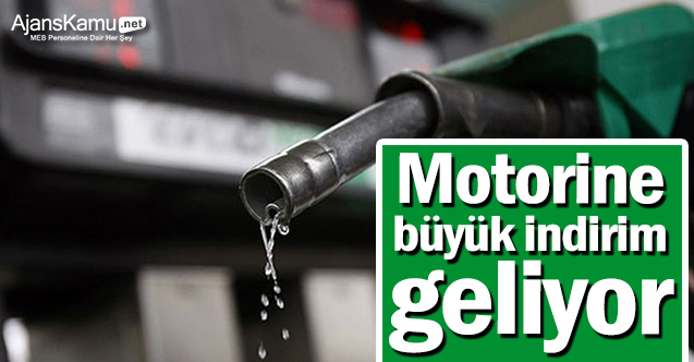 Bu Gece Motorine Büyük İndirim Geliyor