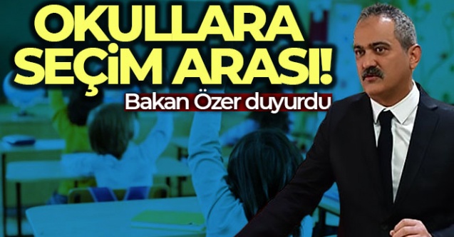 15 Mayıs'ta okullar tatil mi? Milli Eğitim Bakanı Açıkladı