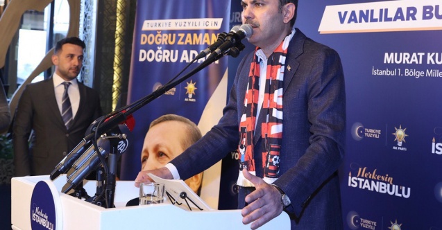 Bakan Kurum: 'Bu yapılan bir FETÖ kumpasıdır, FETÖ oyunudur'