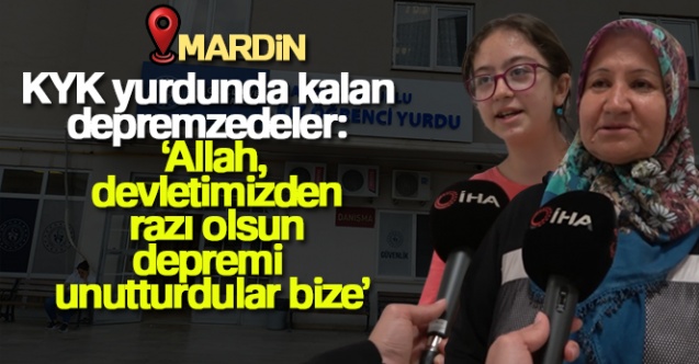 Depremzedeler: "Allah, devletimizden razı olsun, depremi unutturdular bize"