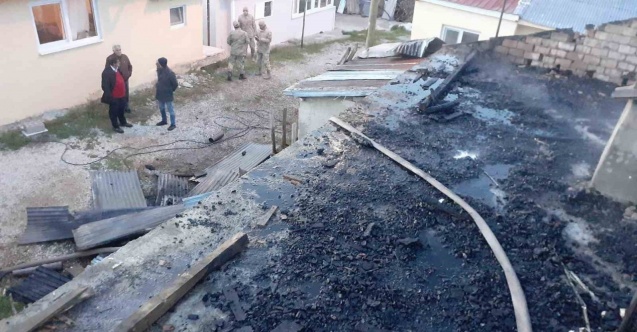 Tunceli’de korkutan yangın