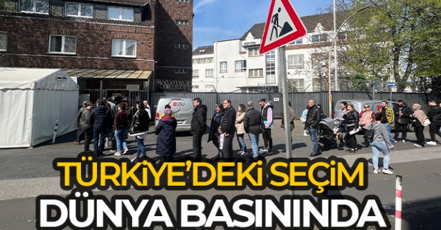 Türkiye'deki seçim dünya basınında