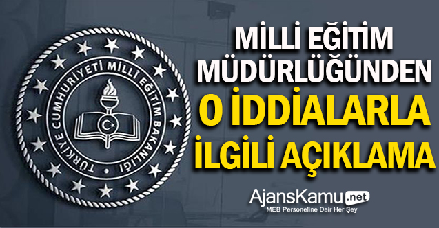 Milli Eğitimden O İddialarla İlgili Açıklama