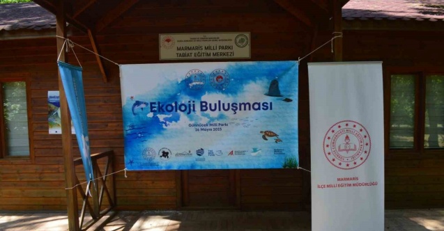 Marmaris’te ekoloji için buluşan öğrenciler doğa içinde çevreyi tanıdı